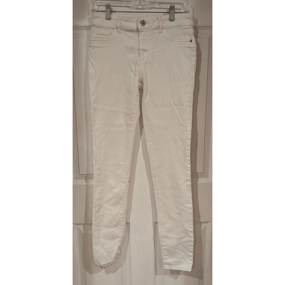 DL1961 Women's Danny Instasculpt Supermodel Slim, Skinny Jeans White‎ Sz 28 - Picture 1 of 4